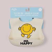 SILICONE BIB - MR. HAPPY™