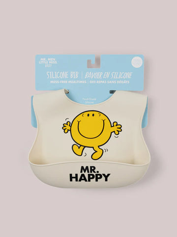 SILICONE BIB - MR. HAPPY™