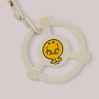 SILICONE TEETHER RING & DETACHABLE CLIP - MR. HAPPY™