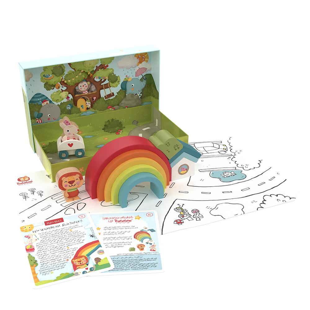 Enchanted Rainbow Roleplay Stacking Toy