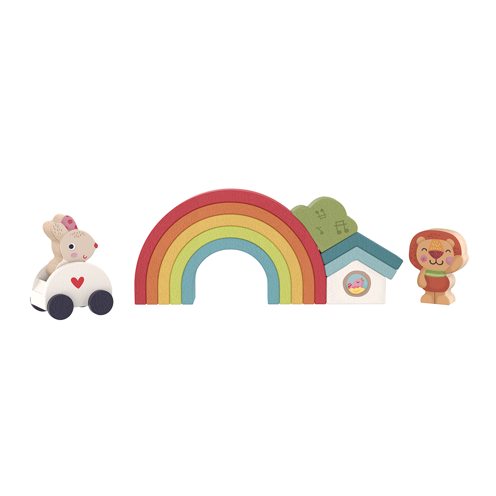 Enchanted Rainbow Roleplay Stacking Toy