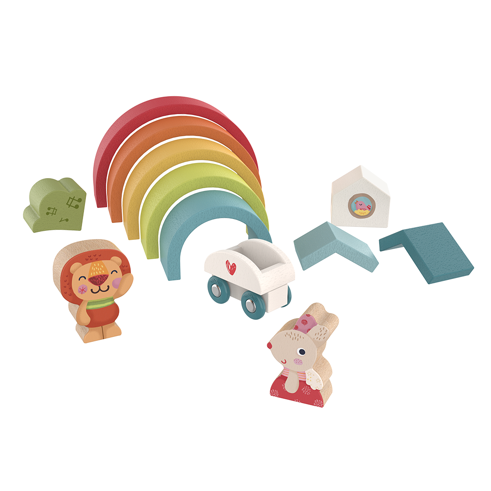 Enchanted Rainbow Roleplay Stacking Toy