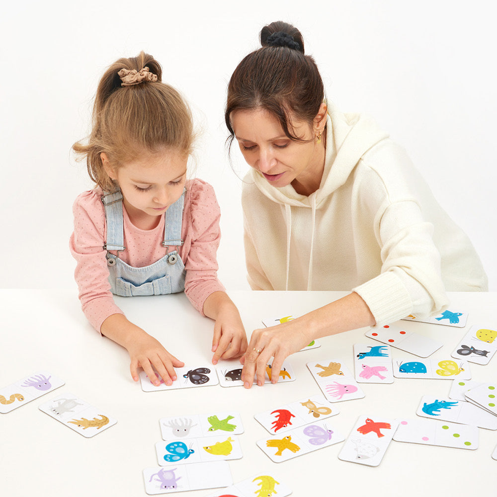 Let's Play Color Dominoes