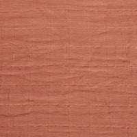 Cotton Muslin Swaddle - Cinnamon