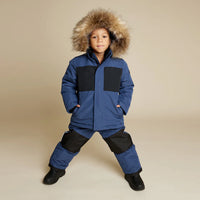 Blue Hooded Parka