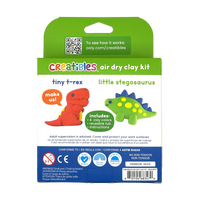 Creatibles Mini Air Dry Clay Kit - Dino BFFs