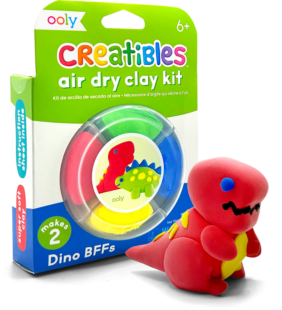 Creatibles Mini Air Dry Clay Kit - Dino BFFs