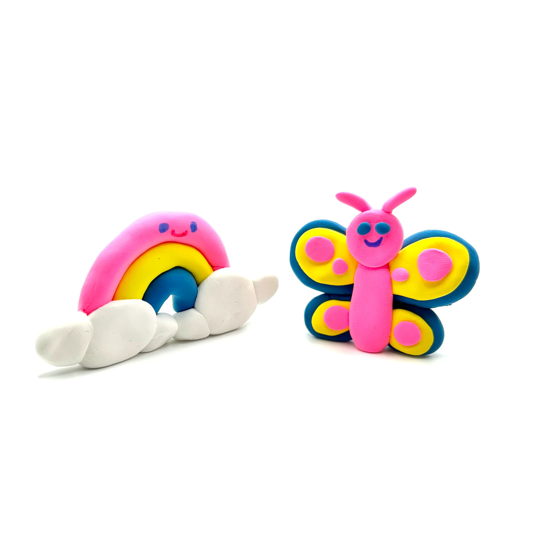 Creatibles Mini Air Dry Clay Kit - Rainbow BFFs