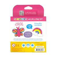 Creatibles Mini Air Dry Clay Kit - Rainbow BFFs