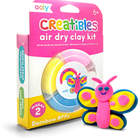 Creatibles Mini Air Dry Clay Kit - Rainbow BFFs