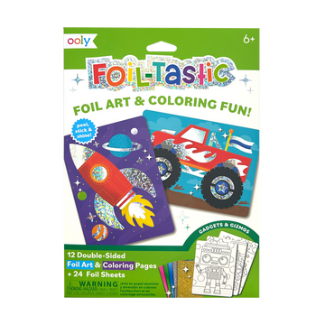 Foil-tastic Foil Art & Coloring Set - Gadgets & Gizmos