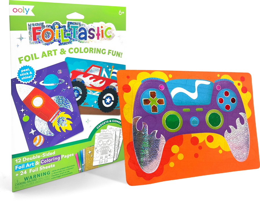 Foil-tastic Foil Art & Coloring Set - Gadgets & Gizmos