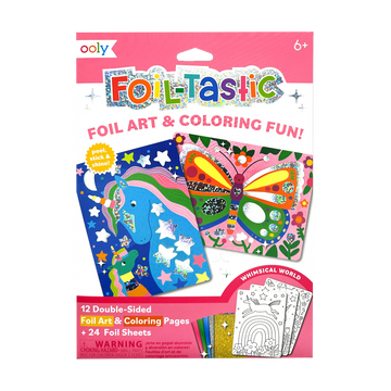 Foil-tastic Foil Art & Coloring Set - Whimsical World