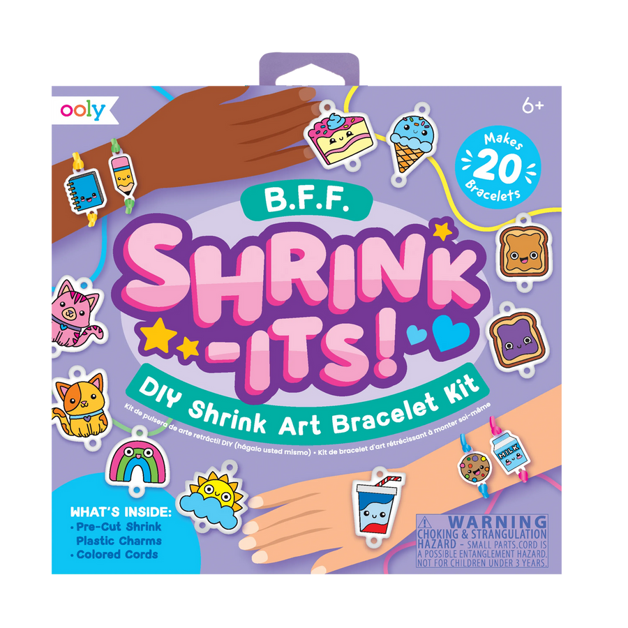 Shrink-its! DIY Shrink Art Bracelet Kit - BFF