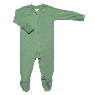 Bamboo Baby Sleeper - Hunter Green