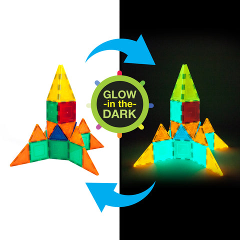 Magnetic Glow in the Dark Toy Set