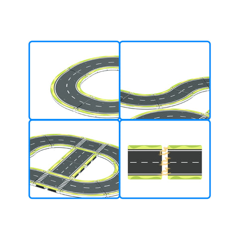 Magnetic Car Track Set - Speedway Themed Set