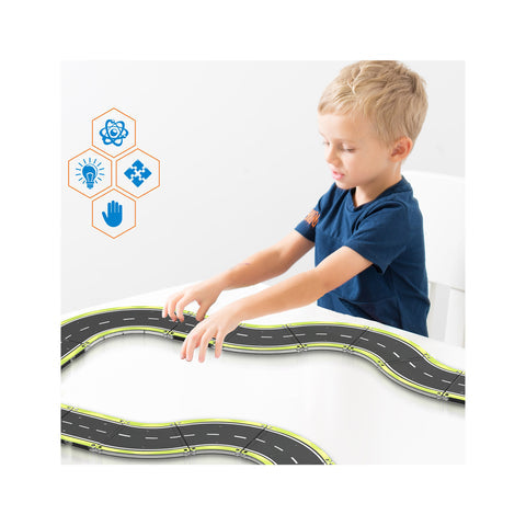 Magnetic Car Track Set - Speedway Themed Set