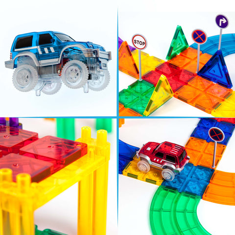 50pc Race Track Building Blocks PTR50