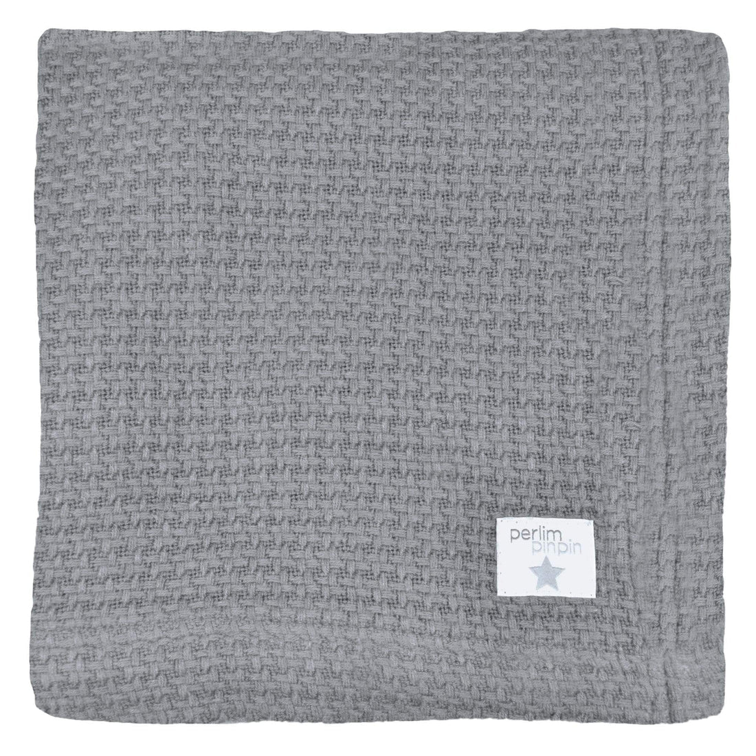 Bamboo Knitted Blanket - Pebble