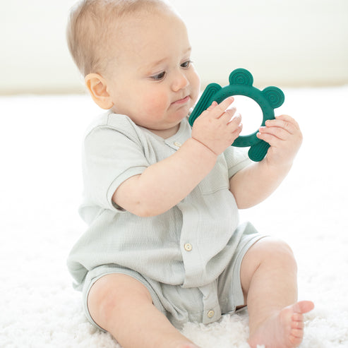 Frog Rattle Teether