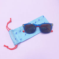 Lightning Flash Sunglasses Blue