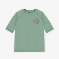 GREEN SHORT SLEEVED BATHING T-SHIRT, CHILD