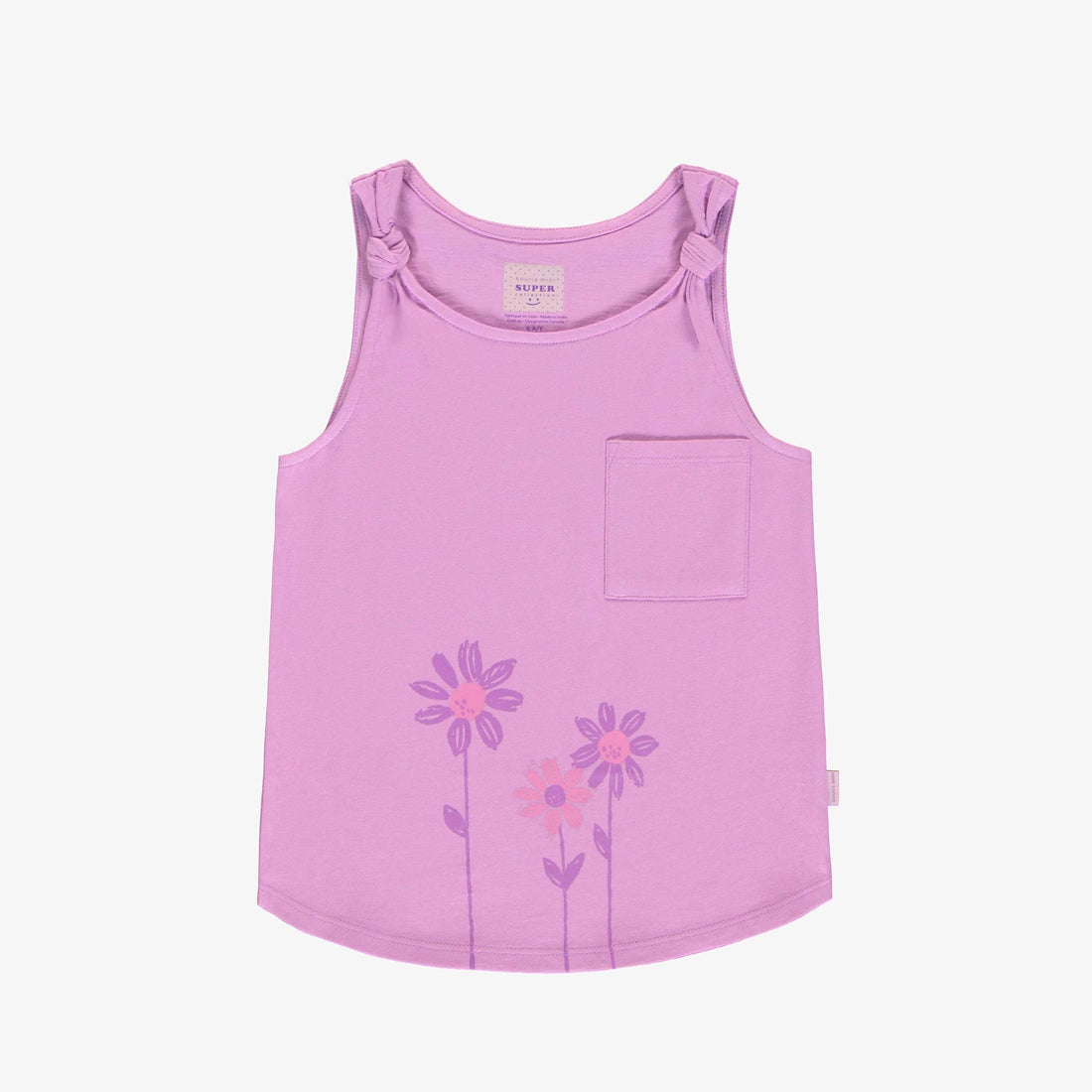 PURPLE SLIM FIT CAMISOLE, KID