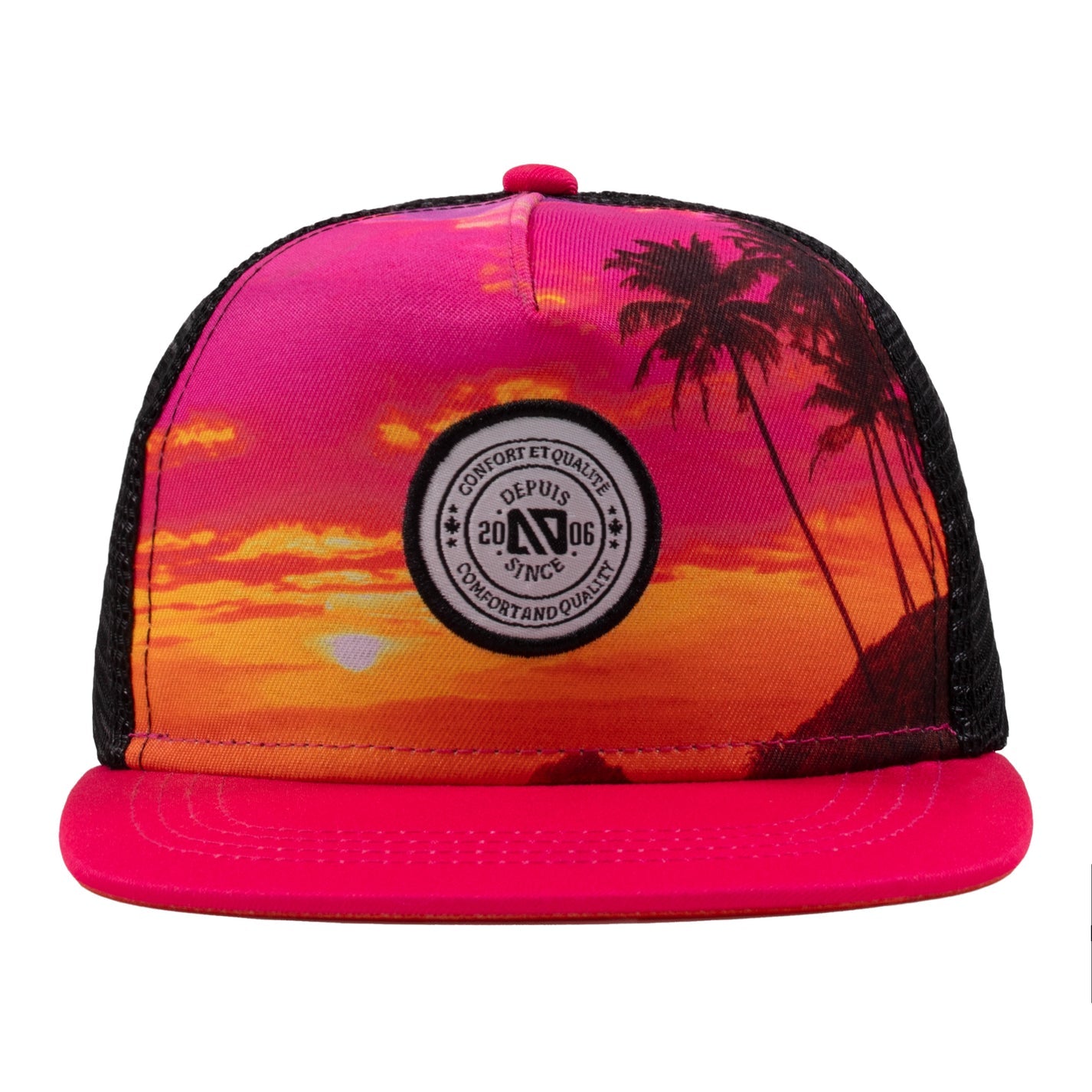 Fuchsia Cap