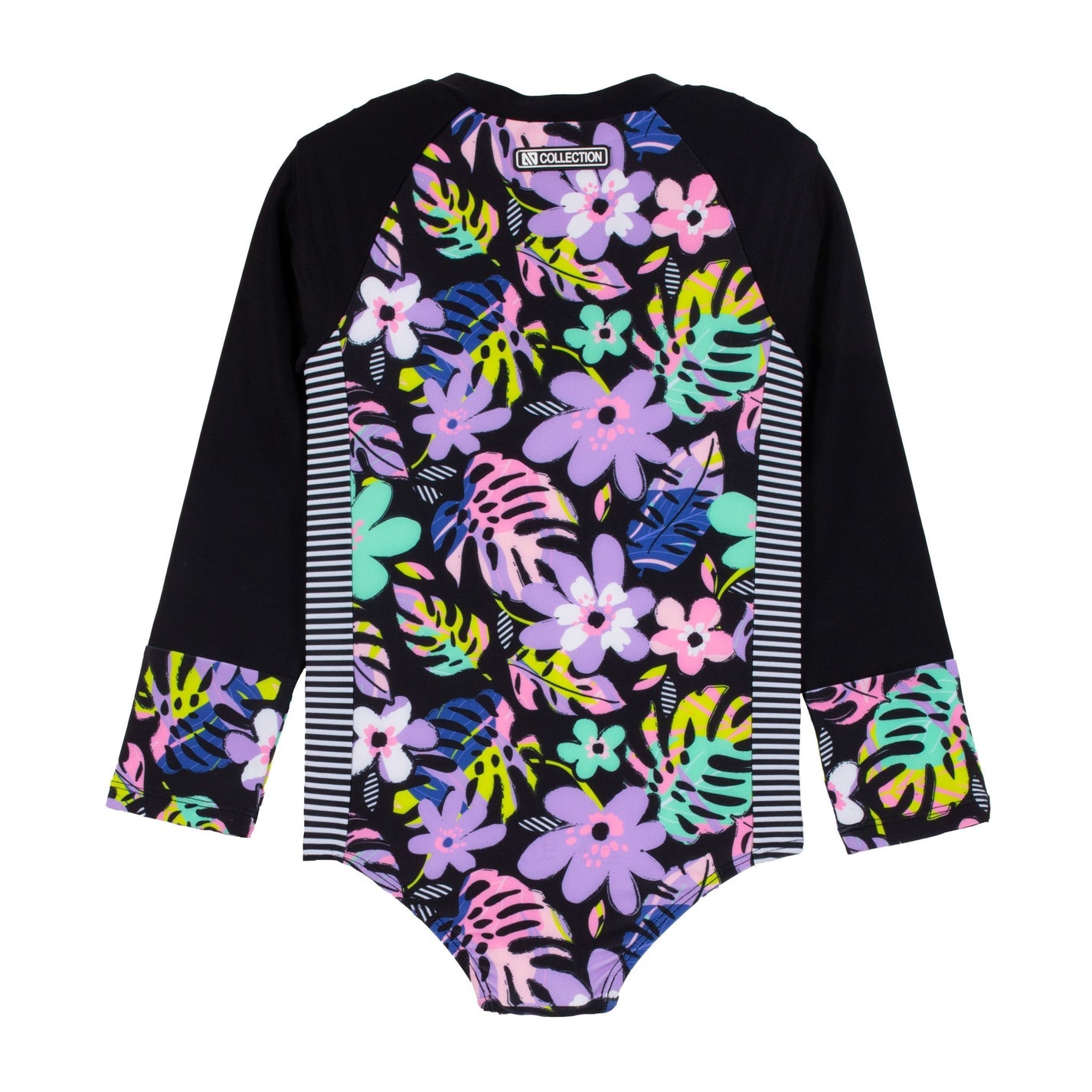 Baby One-Piece UV Swimsuit Black