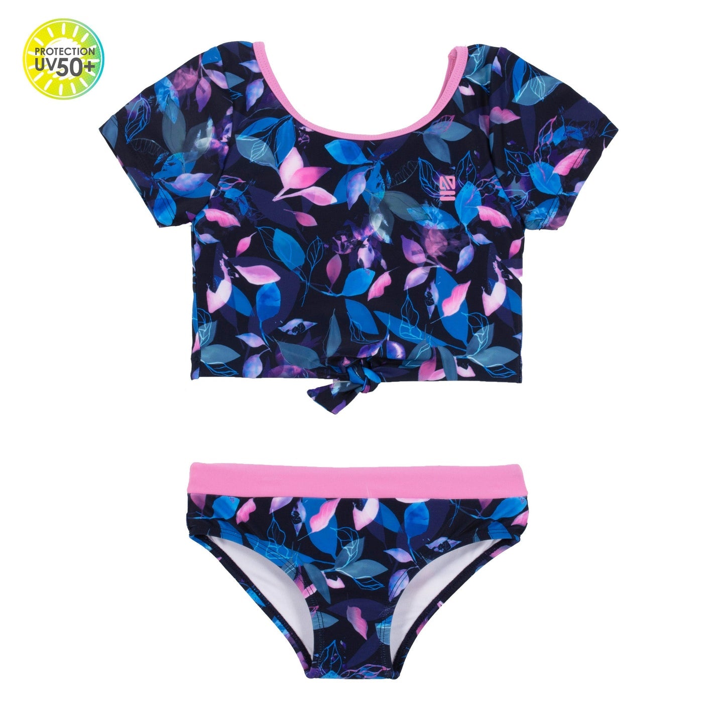 Two-piece UV swimsuit Navy