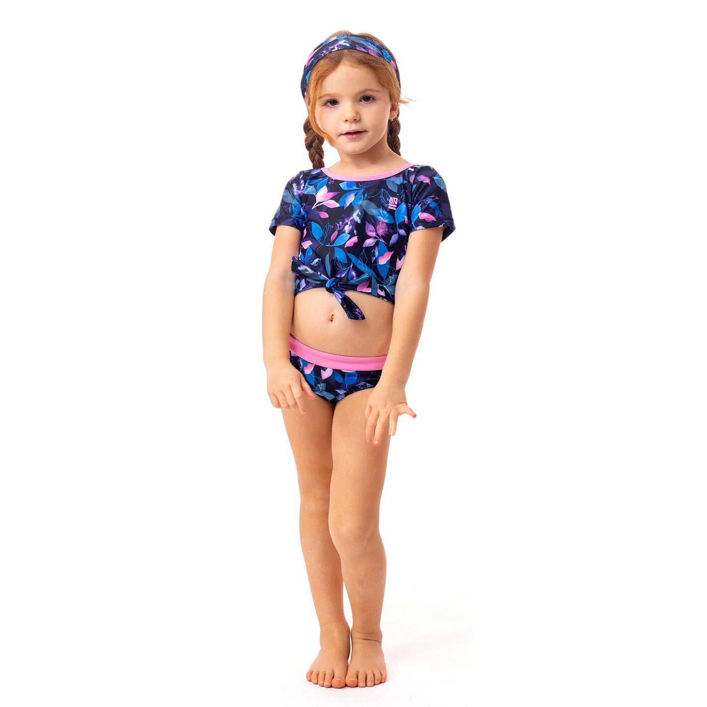 Two-piece UV swimsuit Navy