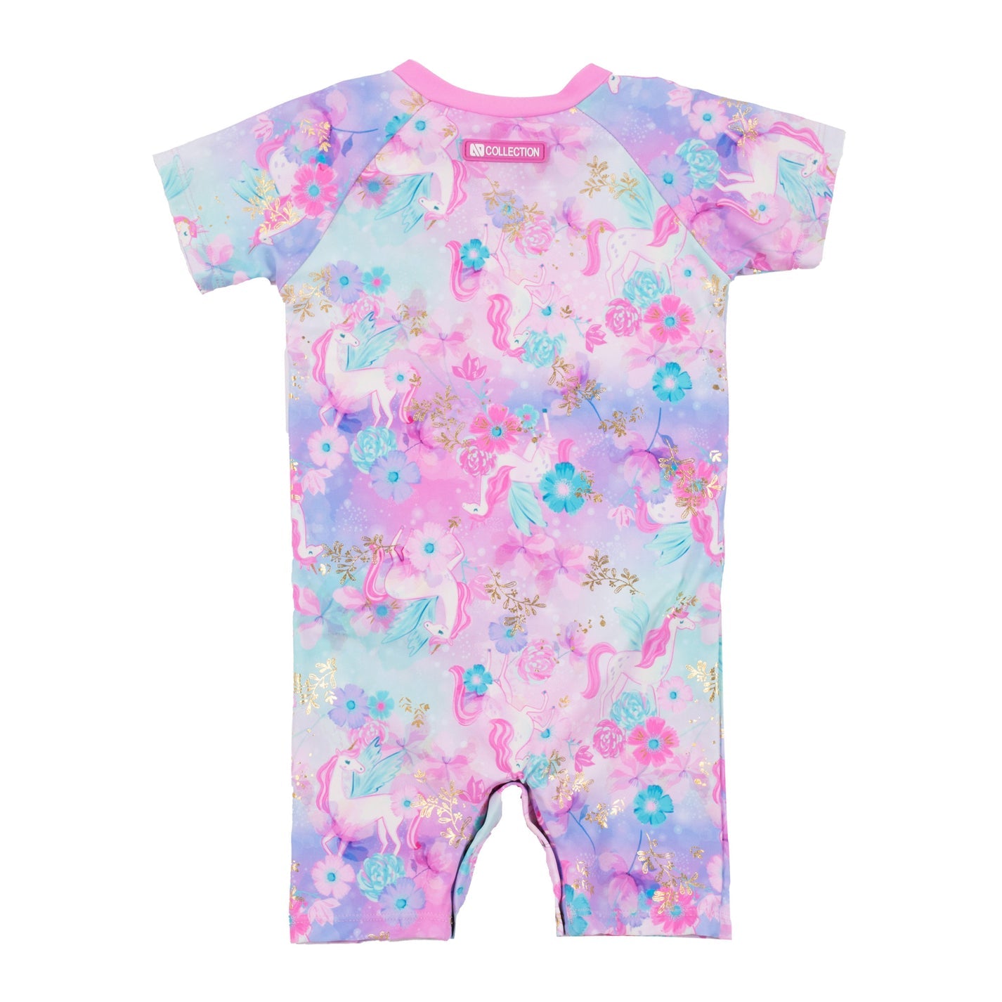 Baby UV Suit Pale Pink