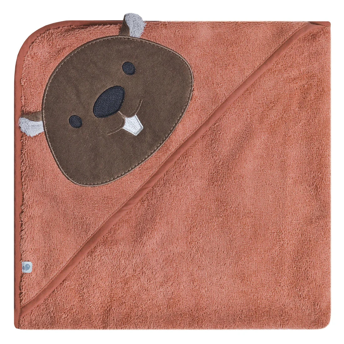 Baby Hooded Towel - Beaver