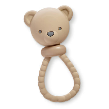 Sweetie Rattle™ Silicone Teether | Bear