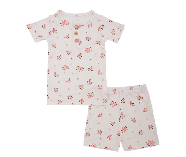 Summer PJ Set - Blushing Blossom