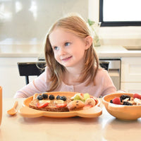 5 Piece Cellulose Feeding Set, Plate, Bowl, Cup, Spoon & Fork