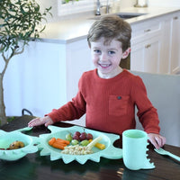 5 Piece Cellulose Feeding Set, Plate, Bowl, Cup, Spoon & Fork