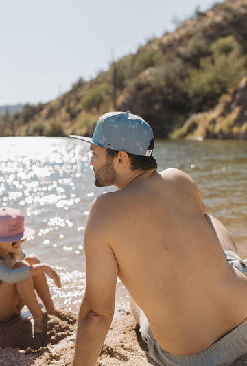 Classic Waterproof Snapback Hats (Green Palms)