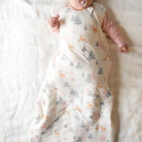 Bamboo Sleeping Sack 1.0 TOG (Deer Forest Print)