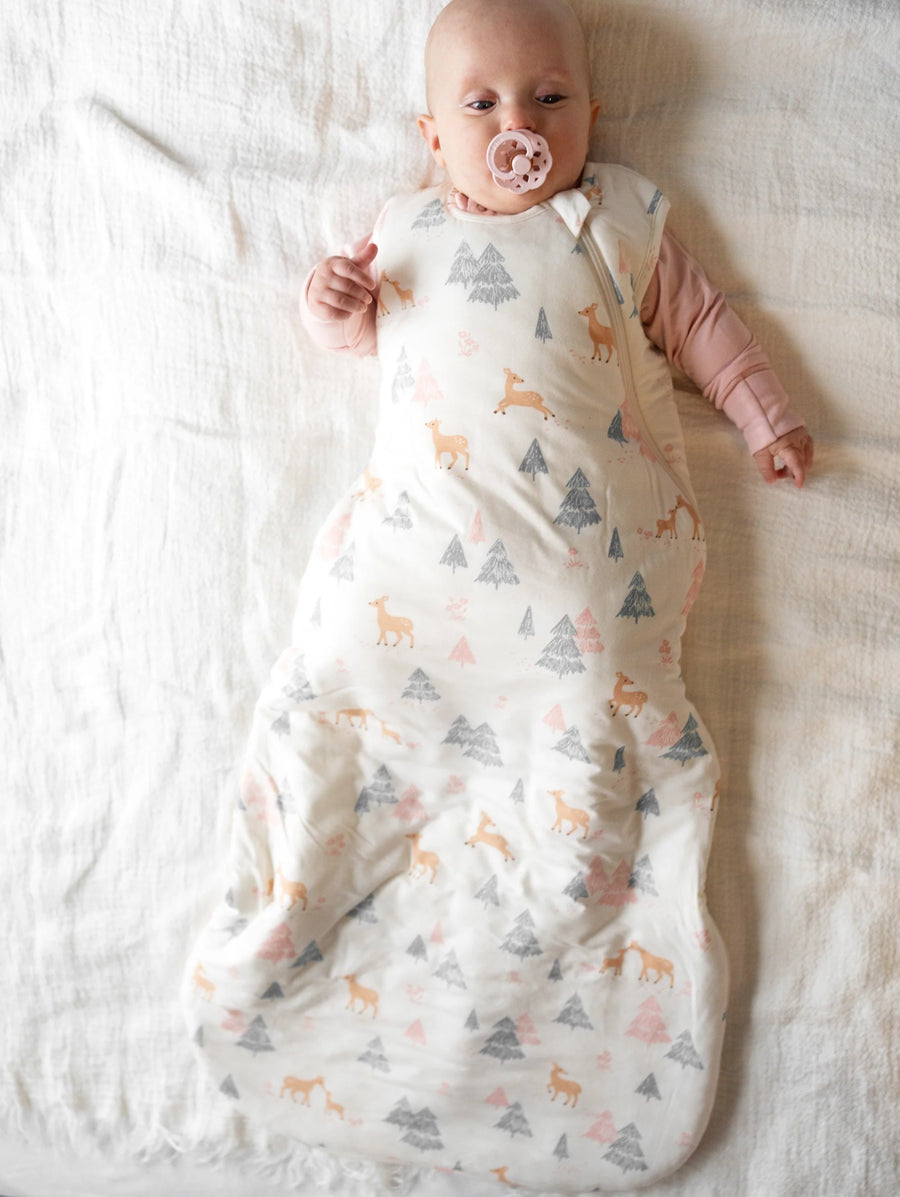 Bamboo Sleeping Sack 1.0 TOG (Deer Forest Print)