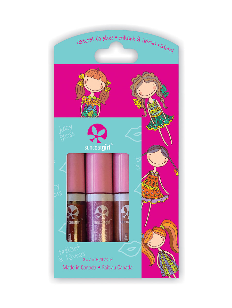 Juicy Gloss Trio Lip Gloss Set