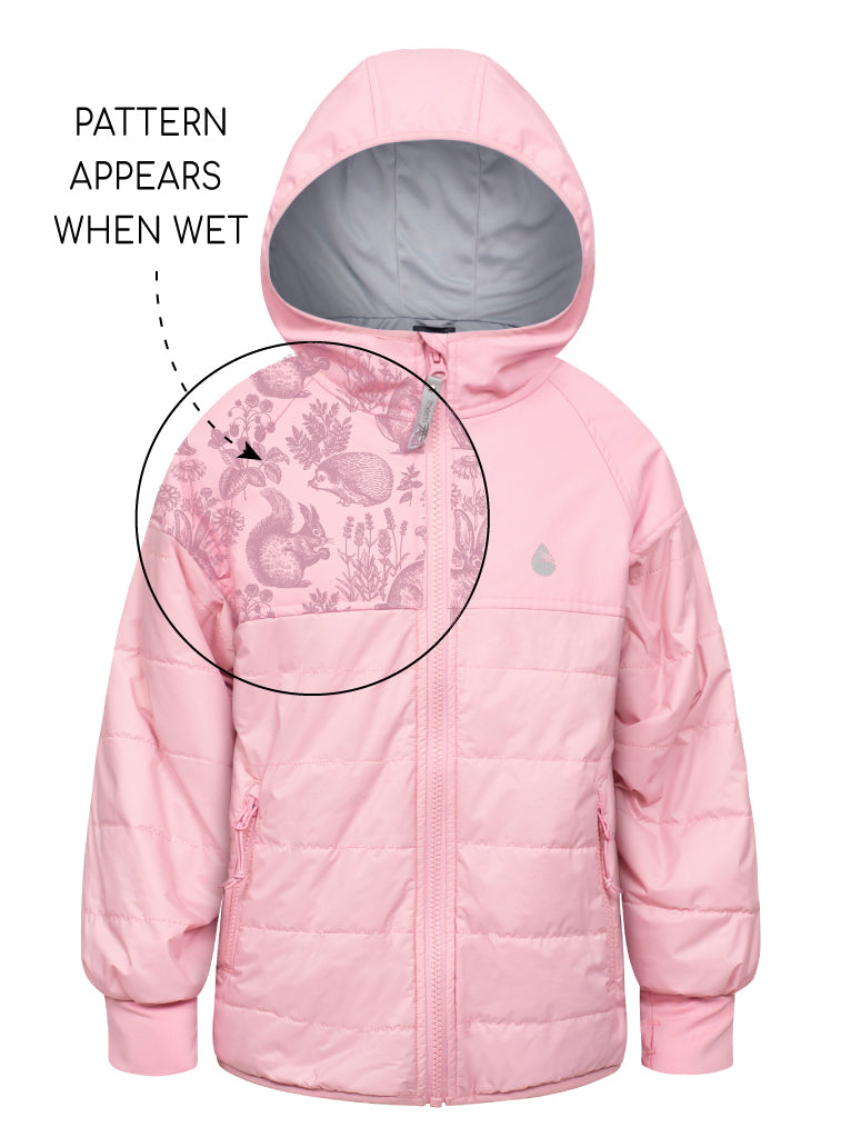 Hydracloud Puffer Jacket - Ballet Pink | Waterproof Windproof Eco