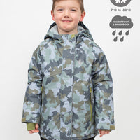 Snowrider Deep Winter Coat - Camo | Waterproof Windproof Eco