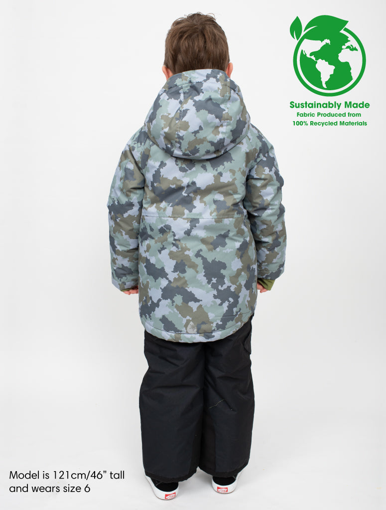 Snowrider Deep Winter Coat - Camo | Waterproof Windproof Eco