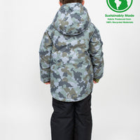 Snowrider Deep Winter Coat - Camo | Waterproof Windproof Eco