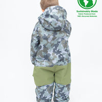 Snowrider One Piece Snowsuit - Camo | Waterproof Windproof Eco