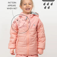 Hydracloud Puffer Jacket - Apricot Blush | Waterproof Windproof Eco