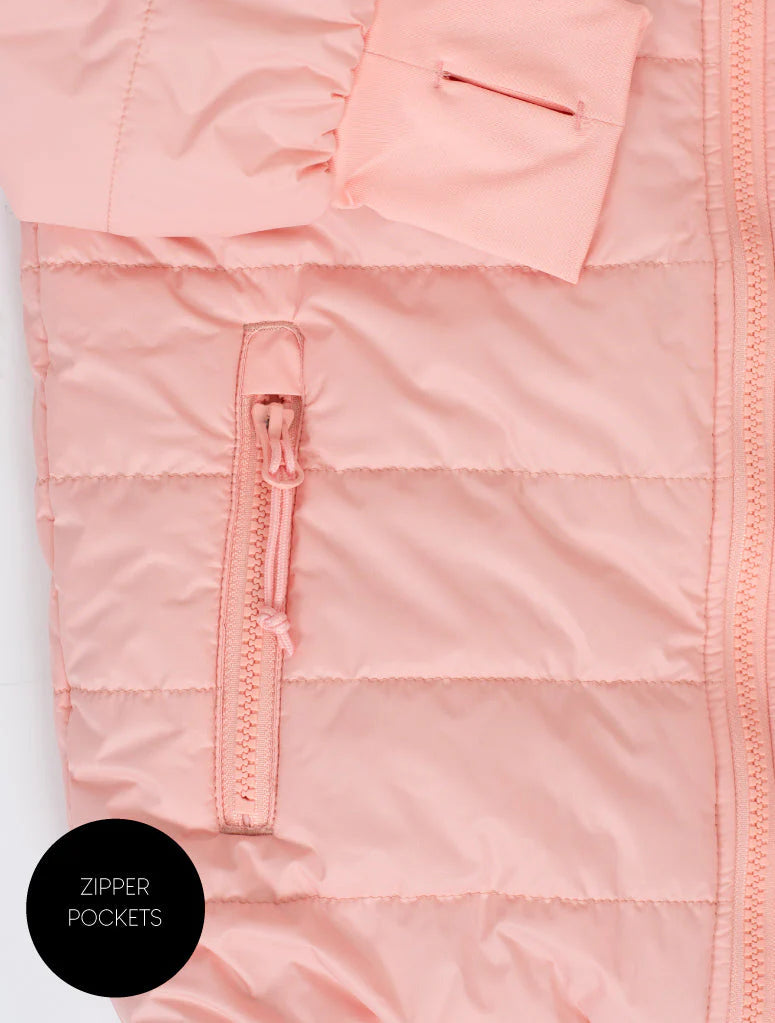 Blush puffer jacket hotsell