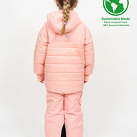 Hydracloud Puffer Jacket - Apricot Blush | Waterproof Windproof Eco